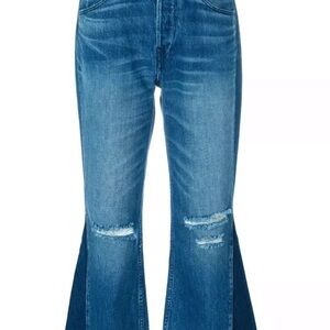 3x1 Jeans Higher Ground Gusset Crop Denim Vasto 26